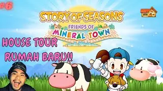 HOUSE TOUR!! Abis Upgrade Rumah Langsung Ngabisin Uang Buat Isi Rumah - Story of Season Indonesia #6