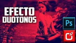 TUTORIAL PHOTOSHOP CS6, How to make photographic effect of Duotonos