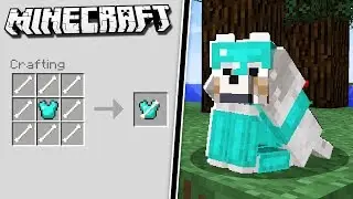 How to get WOLF ARMOR in Minecraft!