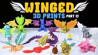 10 BEST 3D Printed Winged Animals
