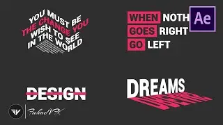 Modern Titles - Free Download After Effects Templates
