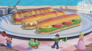 Footlong Frenzy - Super Mario Party Jamboree Minigames
