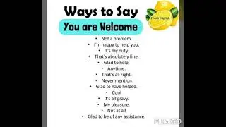 Everyday English ( other ways to say ) improve your English skills
