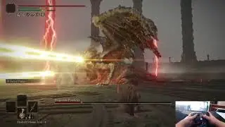 Elden Ring | Dragonlord Placidusax Cleanrot Spear Only | Elden Ring One Weapon Only