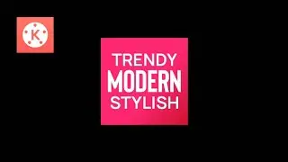 Modern Typography in kinemaster Tutorial | PixelLab | 2021