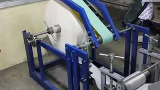 производство бумажных салфеток. эконом станок