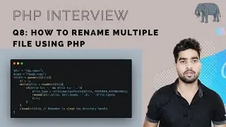 how to rename multiple file like image and all using php script | opendir, readdir #php #todospecial