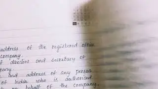 Memorandum Of Association - Meaning And Contents (Tamil)