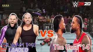 WWE Tag Team Hardy Boyz Jeff Hardy Matt Hardy VS the USOS '14 Brother gameplay PC game 2024