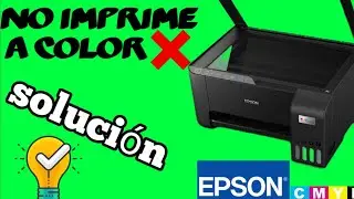 Impresora-Epson-l3250, NO IMPRIME A COLOR, Solución, 2024.