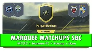 Marquee Matchups I NYCFC v Sounders FC + Pohang v Ulsan
