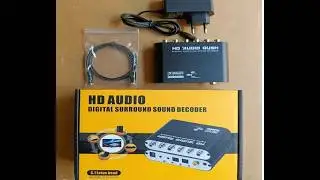How To Convert A 5.1 Home Theater To A Dolby Digital Home Theater // HD Audio Rush // The technoboy