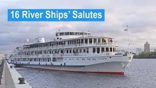 How River Cruise Ships Say Goodbye to Moscow Until Next Navigation