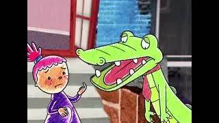 SpongeBob's reaction: Aloysius Alligator