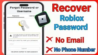 How To Reset Your Roblox Password Without Email (2024) - Get Your Roblox Account Back