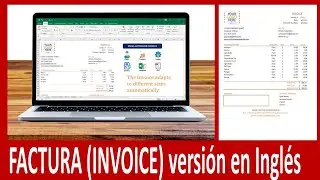 FACTURA en Inglés - ✅AUTOMATED INVOICE  Con Macros en Excel -  para Emprendedores en EEUU.