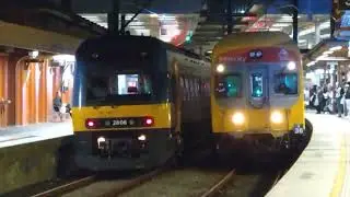 NSW TrainLink arrivals and departures @ Sydney Trains Parramatta station