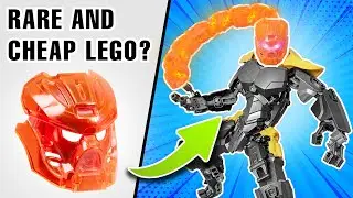 Using a RARE But Very CHEAP LEGO Mask In Bionicle MOCs