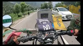 Srinagar to Sonmarg pure motorcycling | Royal Enfield Himalayan 411