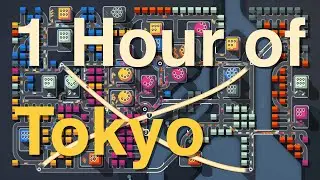 One Hour of MINI MOTORWAYS: Tokyo [Colorblind Friendly]