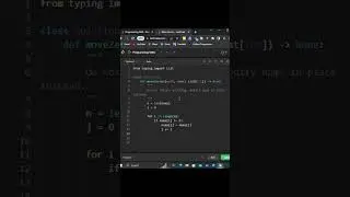 LeetCode: Move Zeroes 