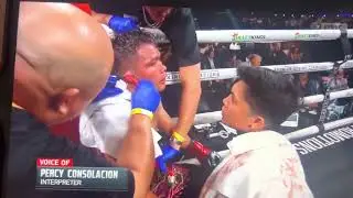 Fernando Martinez busts Jade Bornea’s earlobe in fight on June 24th in Minnesota on @ATSFight