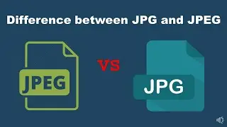Difference Between JPG And JPEG