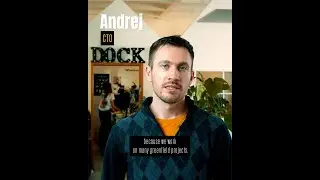 Andrej, CTO # What do you like about working in Creative Dock?