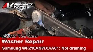Samsung Washer Repair - Will Not Drain Error Code - Drain Pump Assembly Diagnostics