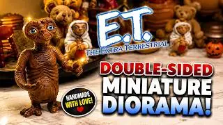 Creating A Double-Sided E.T. the Extra-Terrestrial Diorama!