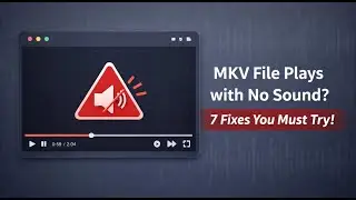MKV File Plays with No Sound? 7 Fixes You Must Try!