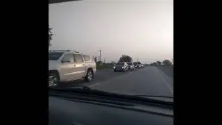 Крым, Евпатория - Саки,  23.06.2024 г. Много отдыхающих