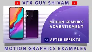 Motion Graphics Example | Mobile promo ads motion graphics