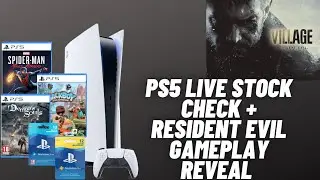 PS5 Restock Live + Resident Evil Gameplay Showcase | Capcom