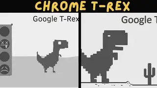 Something Went Wrong Island Offline Cadet Chrome T-Rex  @Rafadellguy vs@PIXanimations