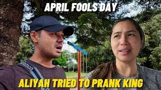 April Fools Day: ALIYAH Tried To PRANK KING | Diana Zubiri