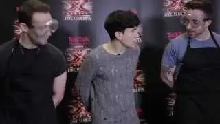 V1 The X Factor Live Tour 2015: #TalkTalkFibreFast Speed Challenge with Jay James & Stevi Ritchie