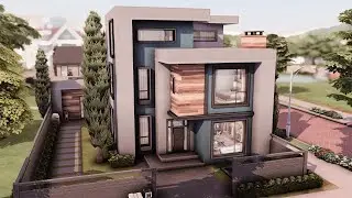 Modern House 🏡 The Sims 4 Speed Build | No CC