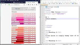 Web Colors
