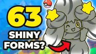 I Caught Every Shiny Alcremie Form in Pokemon's Indigo Disk DLC