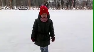Учимся кататься на коньках. ⛸️
