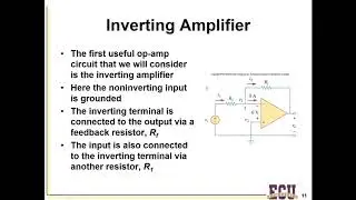 Inverting Op Amp configuration