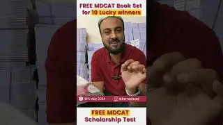 FREE MDCAT Books Set for MDCAT Students in Islamabad