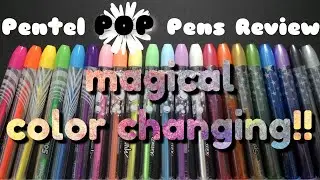 Pentel POP Collection Series Pens - Sparkle pop/ Milky pop/ Polar pop review