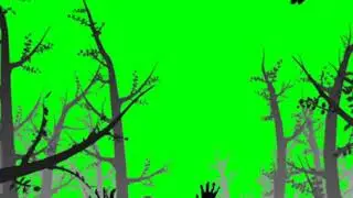 ZOMBIES IN SPOOKY FOREST