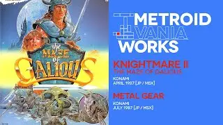 Knightmare and Metal Gear (MSX) retrospective: Konami kombo | Metroidvania Works 