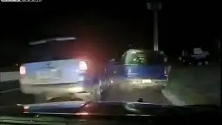 POLICE HIT DURING TRAFFIC STOP BY DUI