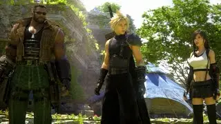 Final Fantasy VII remake Cosmos Theater Cinematic 4K
