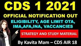 CDS 1 2021 OFFICIAL NOTIFICATION OUT II CDS 1 PREPARATION STRATEGY 2021 II CDS AGE LIMIT INA,IMA,OTA