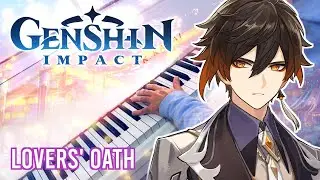 Lovers' Oath – Genshin Impact | Relaxing Piano Cover